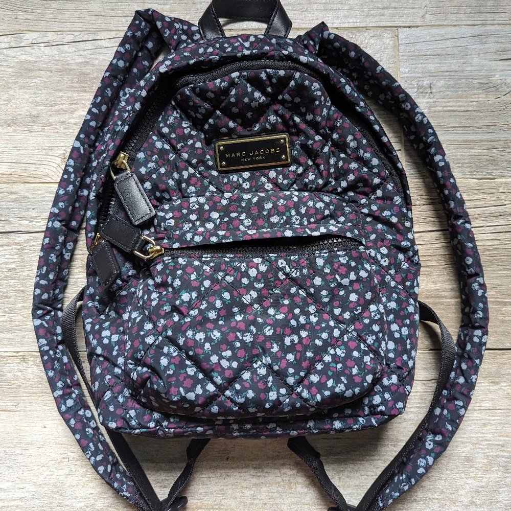 Marc Jacobs floral bookbag